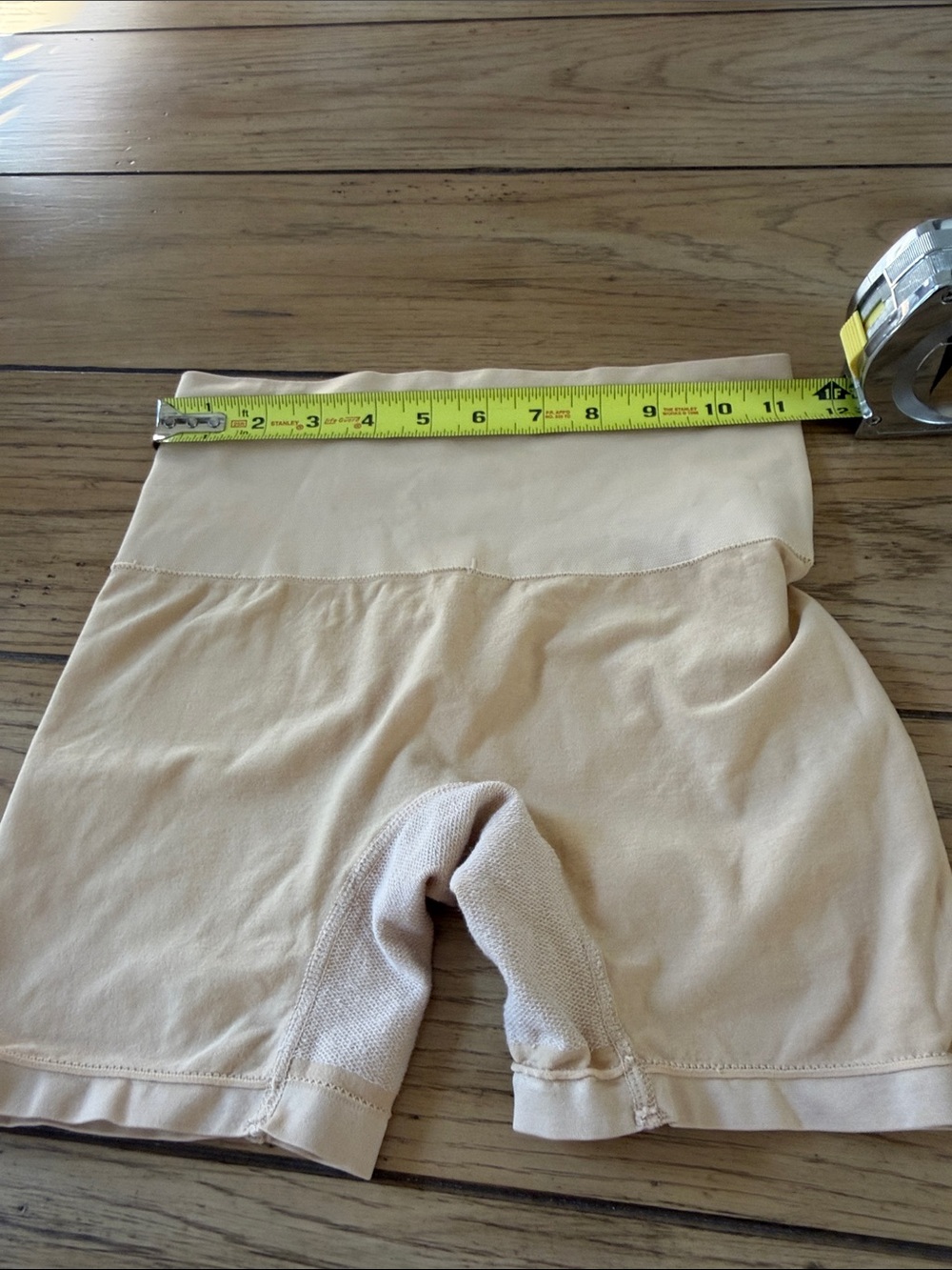 High Waisted Compression Pants Nude - Picture 9 of 11